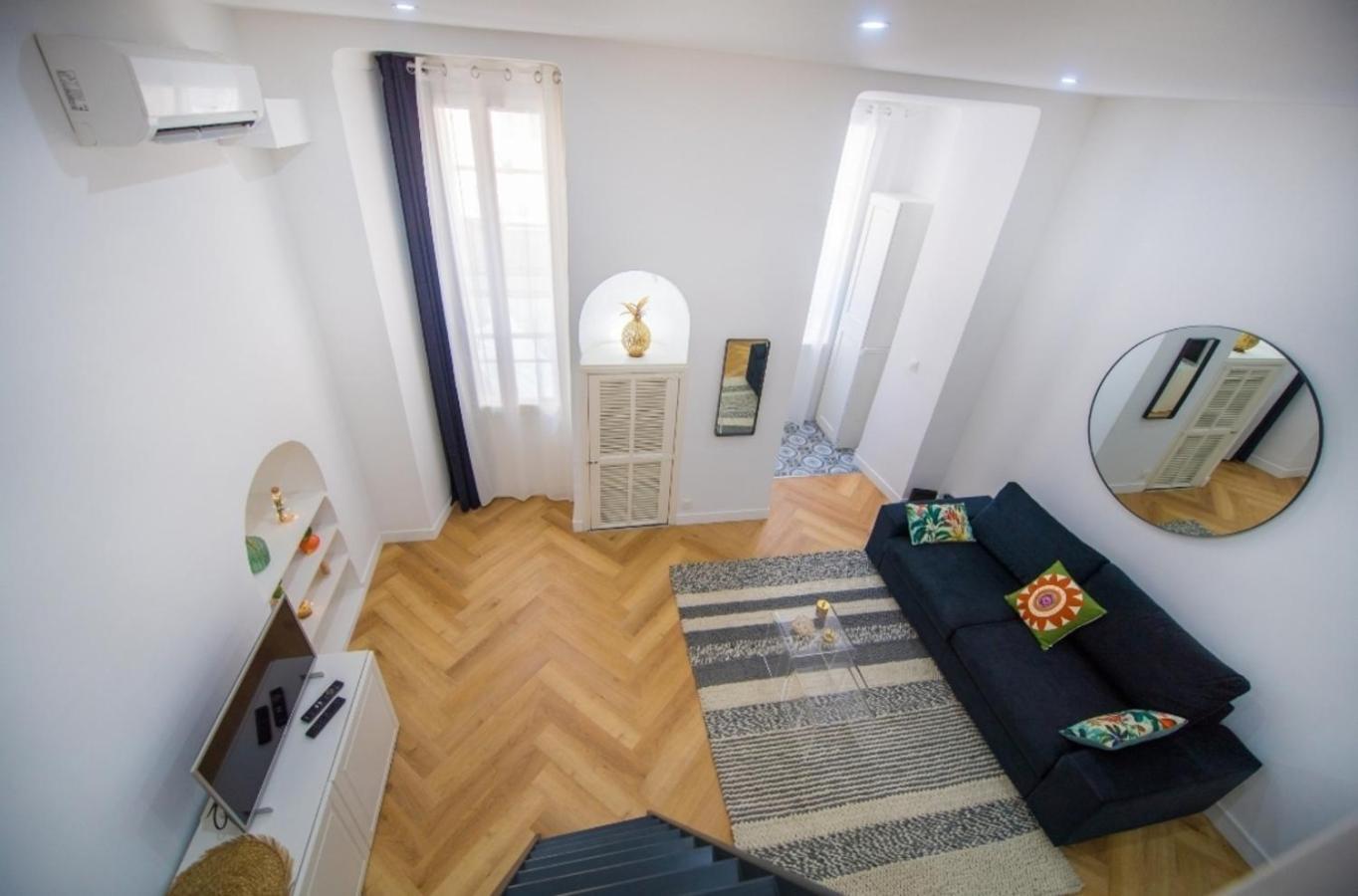 Studio Elegant 4 Couchages Front De Mer Clim Parking Privatif Wifi 尼斯 外观 照片