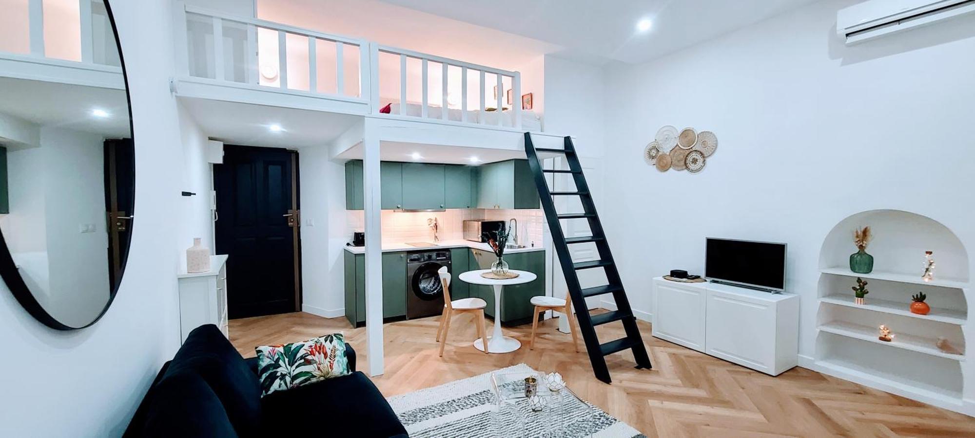 Studio Elegant 4 Couchages Front De Mer Clim Parking Privatif Wifi 尼斯 外观 照片